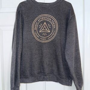 Brave Browser Crewneck Sweatshirt with BAT Logo- Women’s M